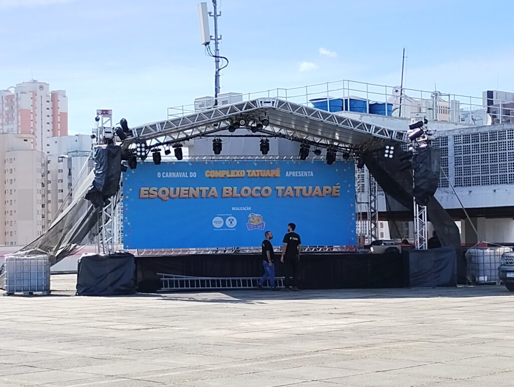 Palco Completo com cobertura